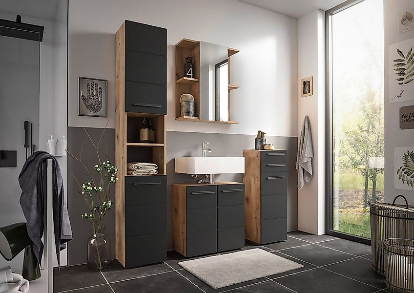 BASIC by Balculina Hängeschrank Rom BxHxT 34x70x23 cm (1-St) Breite 34cm, K günstig online kaufen