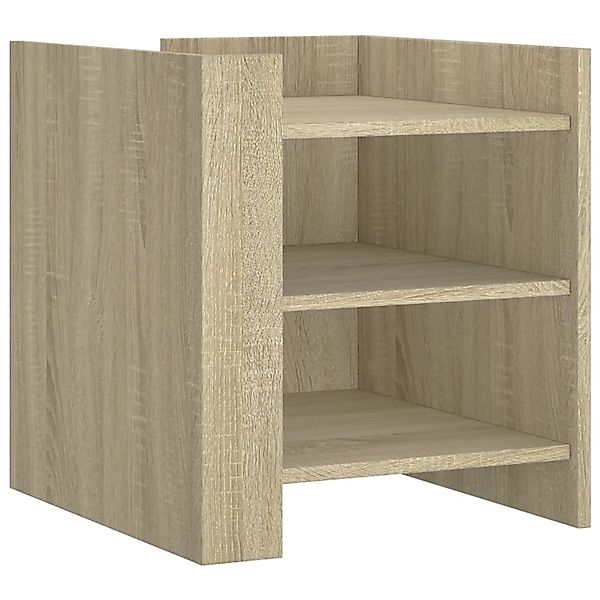 vidaXL Nachttisch Nachttisch Sonoma-Eiche 45x50x50 cm günstig online kaufen