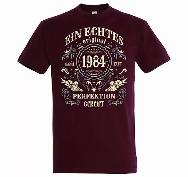Youth Designz T-Shirt Original Seit 1984 Herren T-Shirt 40. Geburtstag 2024 günstig online kaufen