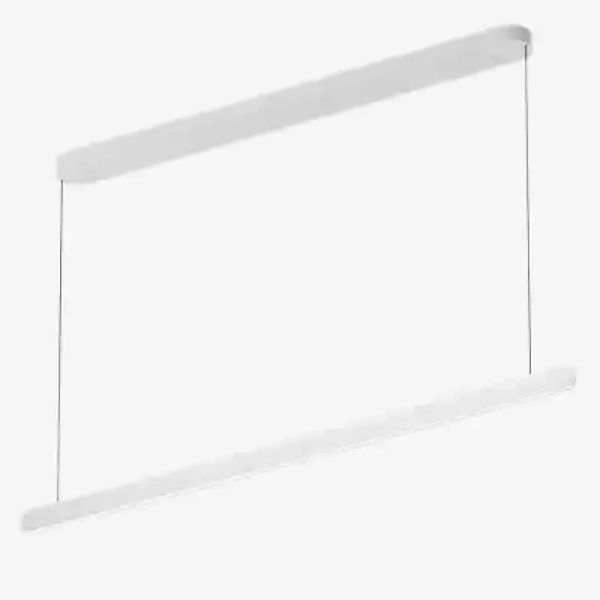 Occhio Mito Volo 140 Var Up Table Pendelleuchte LED, Kopf weiß matt/Baldach günstig online kaufen