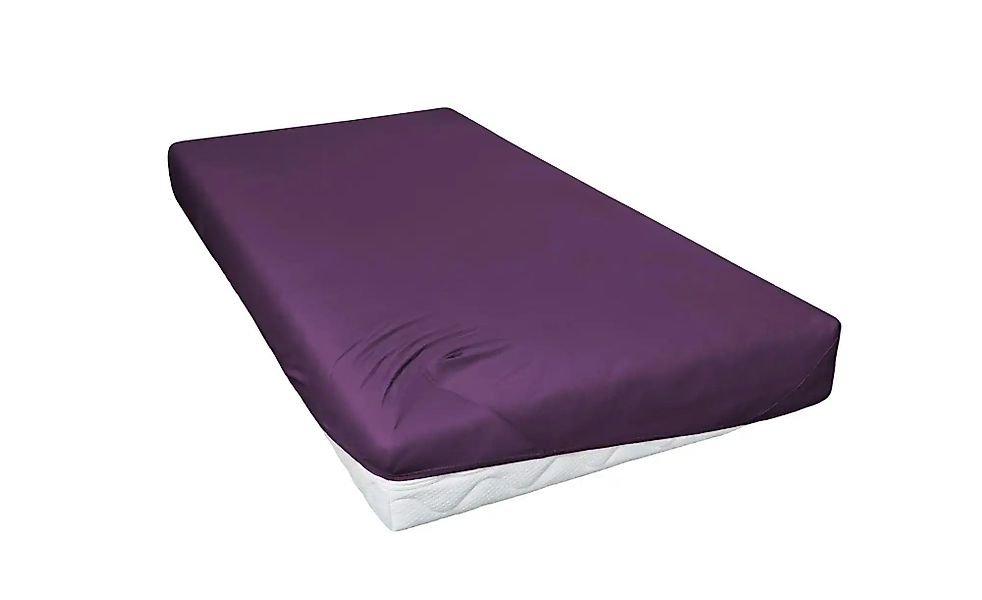 como Jersey-Spannbetttuch   ¦ lila/violett ¦ Maße (cm): B: 200 Bettwaren > günstig online kaufen