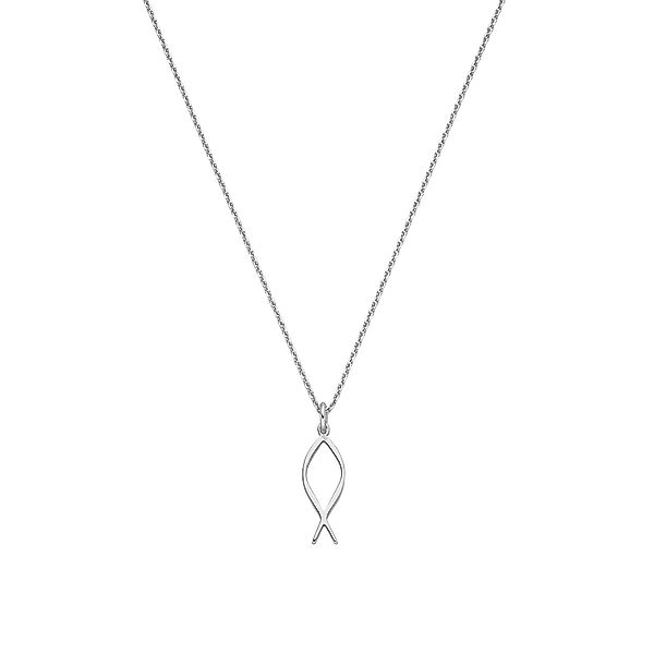 SCHOSCHON Kette mit Anhänger Fisch (Halskette günstig online kaufen