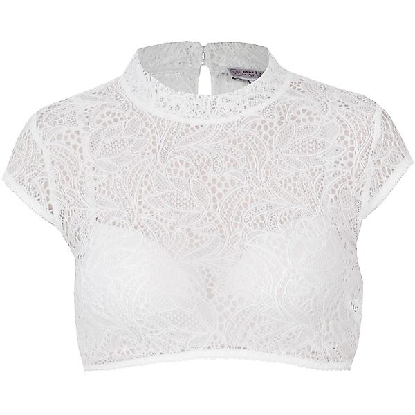 MarJo Dirndlbluse 'Eberfing' Kurzarm, Offwhite günstig online kaufen