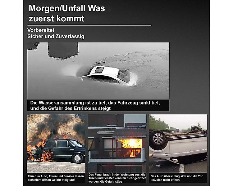 DOPWii Hammer 3er-Pack Sicherheitshammer-Sicherheitsgurtschneider mit Testg günstig online kaufen