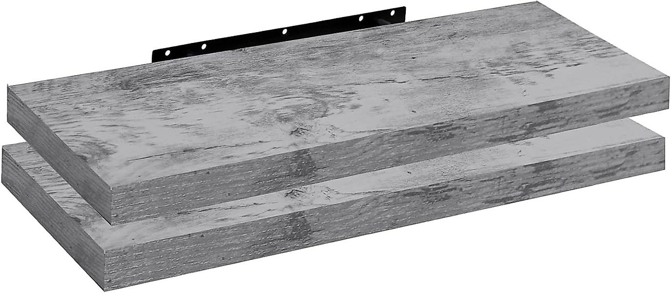 Woltu Wandregal, 2er-Set Wandboard CD DVD günstig online kaufen