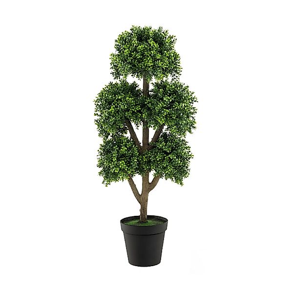 Kunstbaum Buchsbaum, COSTWAY, Höhe 115 cm, günstig online kaufen