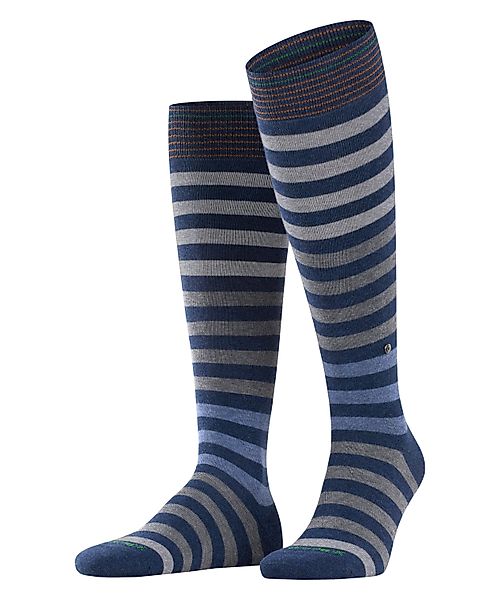 Burlington Kniestrümpfe "Blackpool" gestreift, blickdicht, passend von Gr. günstig online kaufen