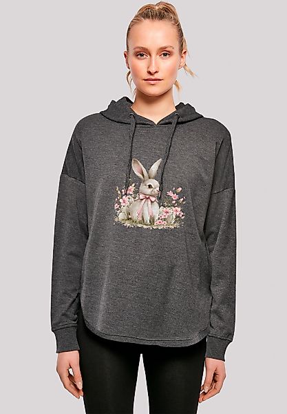 F4NT4STIC Kapuzenpullover "Niedlicher Osterhase mit Blumen", Premium Qualit günstig online kaufen