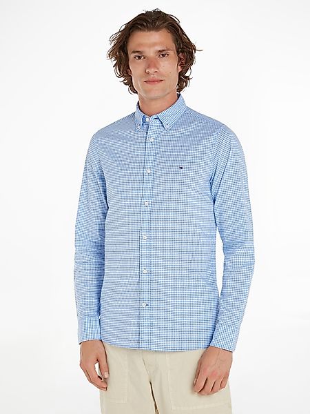Tommy Hilfiger Karohemd FLEX TEXTURED GINGHAM günstig online kaufen