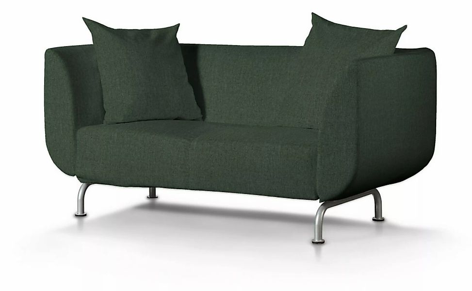 Bezug für Strömstad 2-Sitzer Sofa, dunkelgrün, Bezug für Sofa Stromstad 2-s günstig online kaufen