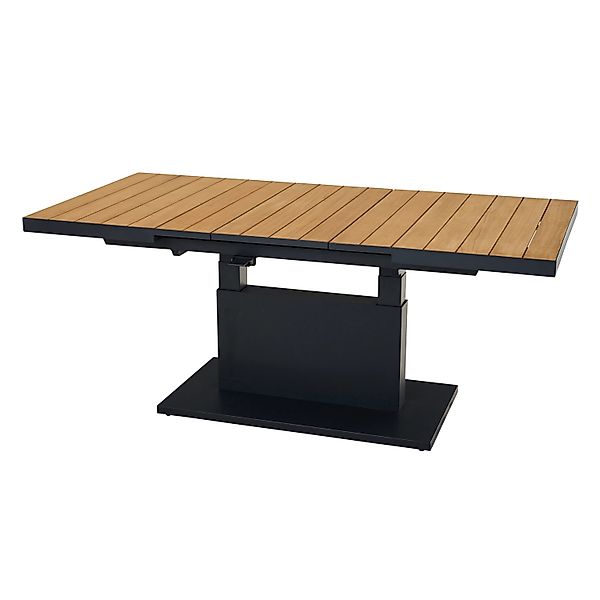 Siena Garden Gartentisch Talina Rechteckig ausziehbar Holz Teak 90 cm x 180 günstig online kaufen