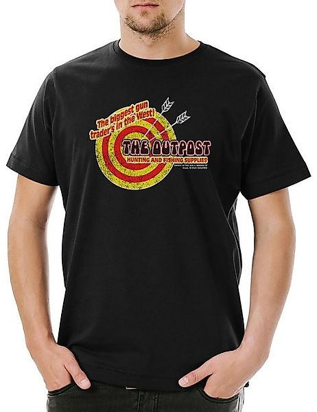 Urban Backwoods Print-Shirt R Outpost I Herren T-Shirt John Bar Symbol Sign günstig online kaufen