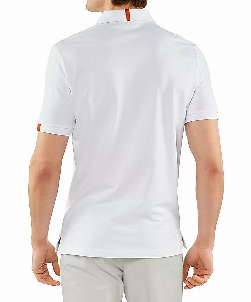 FALKE Herren Polo Shirt Polo, S, Weiß, Baumwolle, 37587-200002 günstig online kaufen