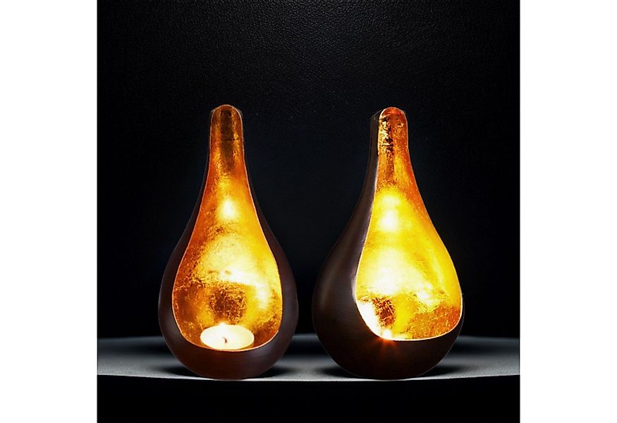 Marrakesch Orient & Mediterran Interior Teelichthalter 2er Set Orientalisch günstig online kaufen