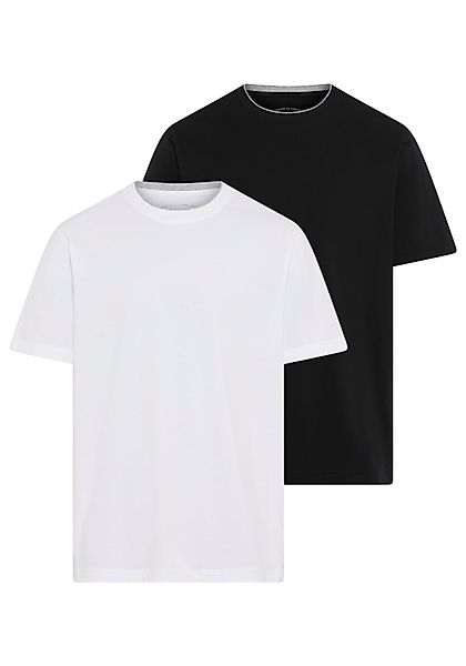 Man's World Rundhalsshirt Neue Kollektion! (2-er günstig online kaufen