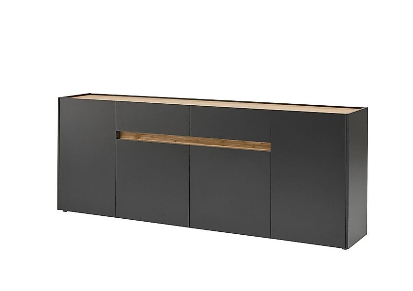 Furn.Design Sideboard Center (Anrichte in grau günstig online kaufen