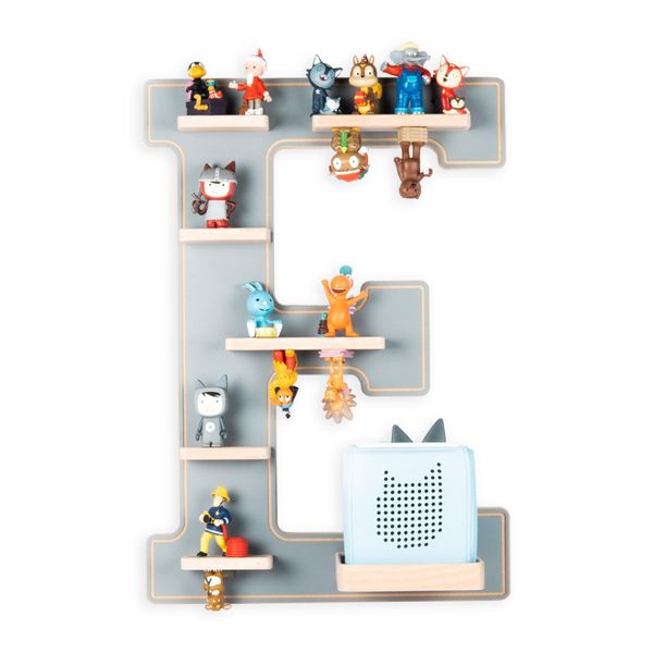 Boarti Wandregal Holz Regal Buchstabe E günstig online kaufen