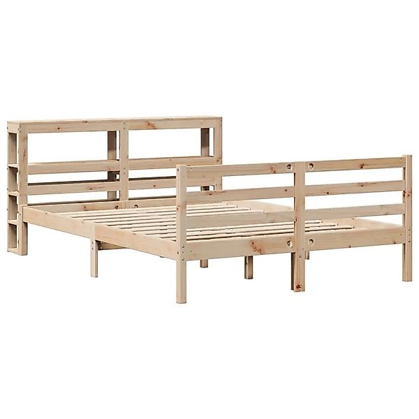 vidaXL Massivholzbett ohne Matratze 120x190 cm Kiefernholz 3305814 günstig online kaufen