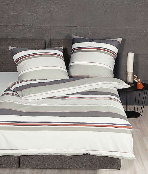 Janine Bettwäsche "Mako-Satin87090 06" mit Reißverschluss günstig online kaufen