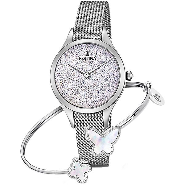 Festina Quarzuhr F20336/R0, (2-tlg., mit Armspange), günstig online kaufen