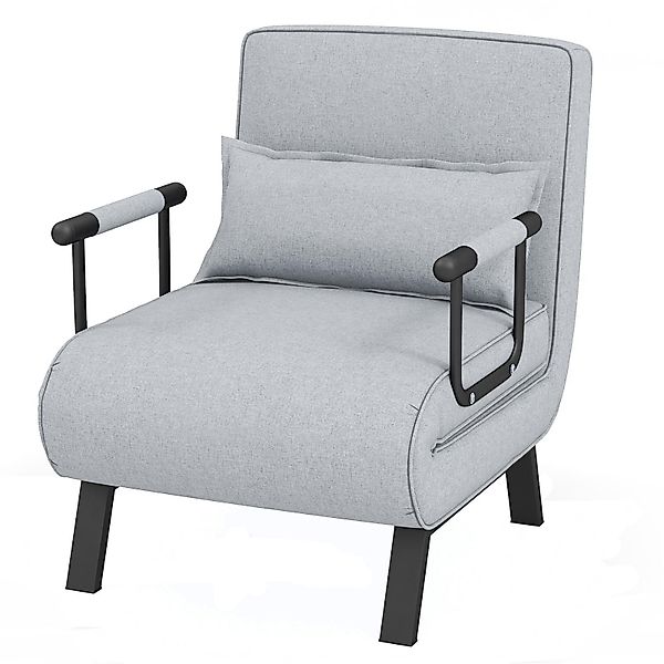 KOMFOTTEU Schlafsofa Schlafsessel, mit 6-Fach verstellbare günstig online kaufen