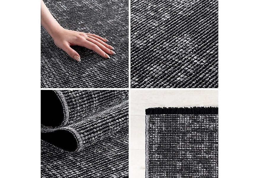 Carpettex Veloursteppich Boho Design, Rechteckig, Höhe: 7 mm, Baumwolle, Wa günstig online kaufen