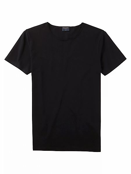 OLYMP T-Shirt "Casual", mit Rollkante am Ausschnitt günstig online kaufen