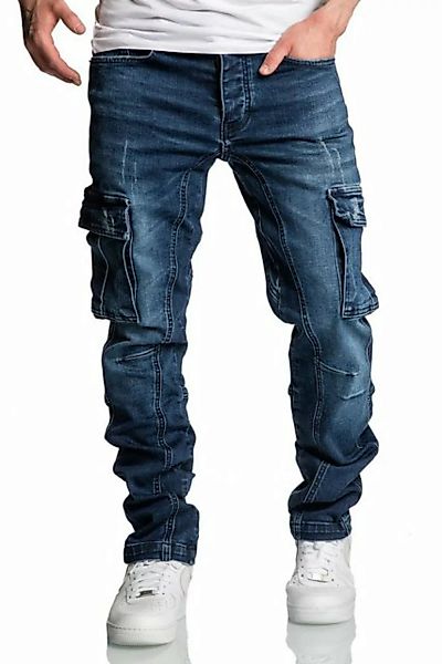 Amaci&Sons Straight-Jeans CARY Jeans Regular Slim Herren Regular Fit Cargo günstig online kaufen