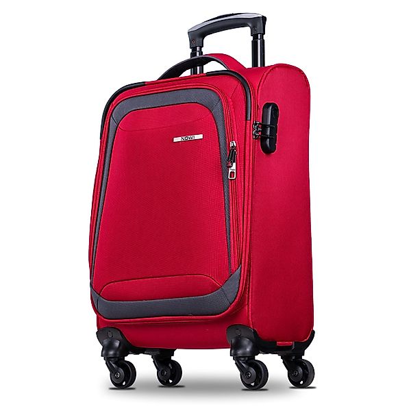 NOWI Trolley Koffer Weichschalenkoffer mit Rollen günstig online kaufen