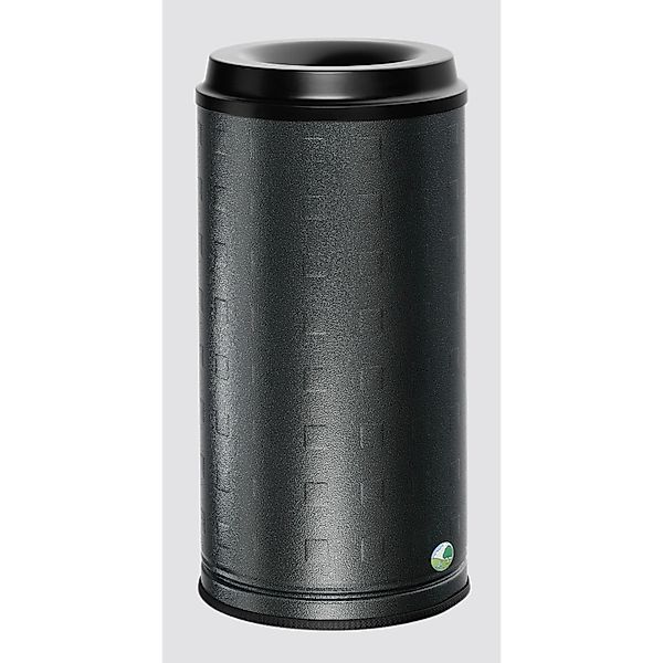 PROREGAL Dekorativer Papierkorb Mit Kantenschutz Standgerät 20 Liter HxBxT günstig online kaufen