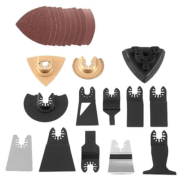 STAHLWERK Werkzeugset 23-teiliges Zubehör-Set Multifunktions-Tools, (23-tlg günstig online kaufen