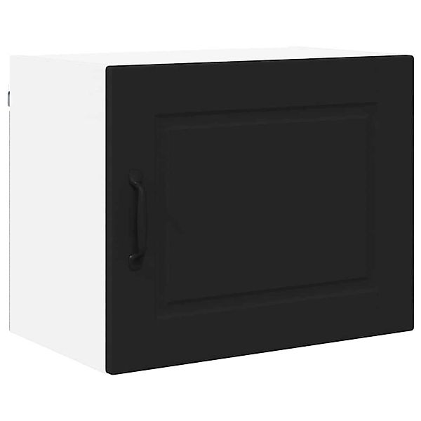 vidaXL Küchenwandschrank mit Tür Schwarz 50 x 31 x 40 cm Holzwerkstoff 8852 günstig online kaufen