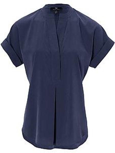 Shirt-Bluse Peter Hahn blau günstig online kaufen