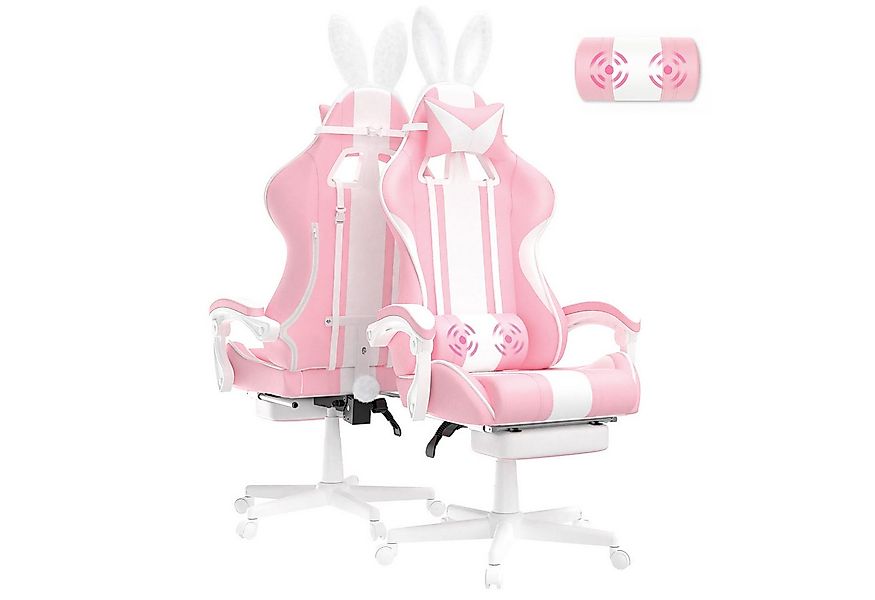 Ferghana Gaming Chair Racing PC Stuhl für Office Gaming mit verstellbare Ko günstig online kaufen