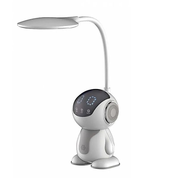 Maxcom Nachttischlampe LuminaGlow 7W LED-Tischlampe Grau günstig online kaufen
