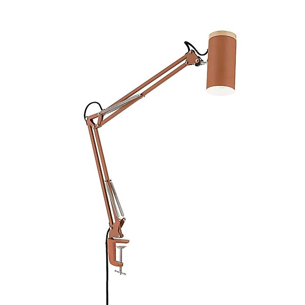 Orion Leuchten Klemmleuchte Gili  1 x E27 Rot günstig online kaufen