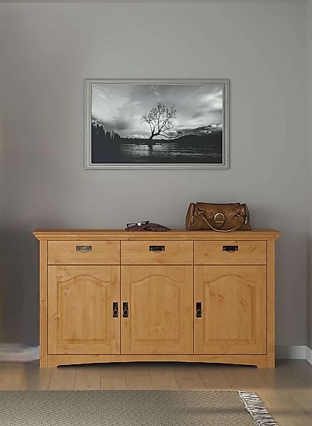 OTTO home Kommode "Konrad" aus massiver Kiefer, Breite 156 cm, mit Schublad günstig online kaufen