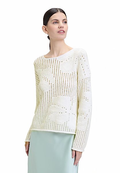 Cartoon Strickpullover "Cartoon Strickpullover mit Rundhalsausschnitt", (1 günstig online kaufen