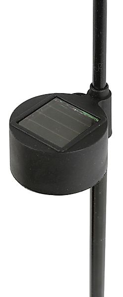 BURI Kugelleuchte Solar Metall-Gartenstecker 58,5cm LED günstig online kaufen