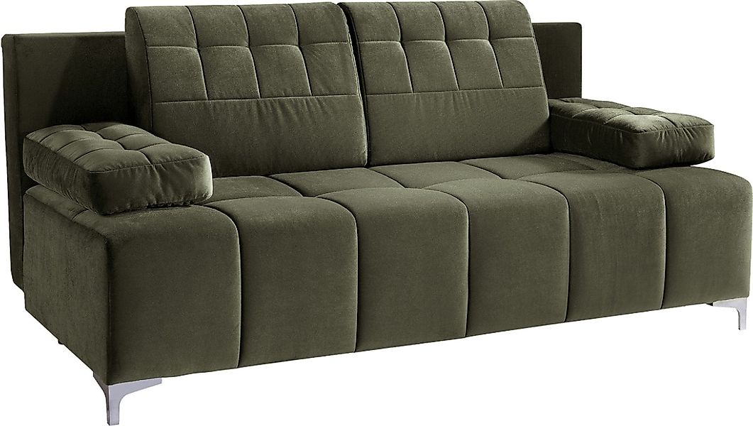 exxpo - sofa fashion 3-Sitzer "Schlafsofa mit Bettfunktion, Bettkasten, mit günstig online kaufen