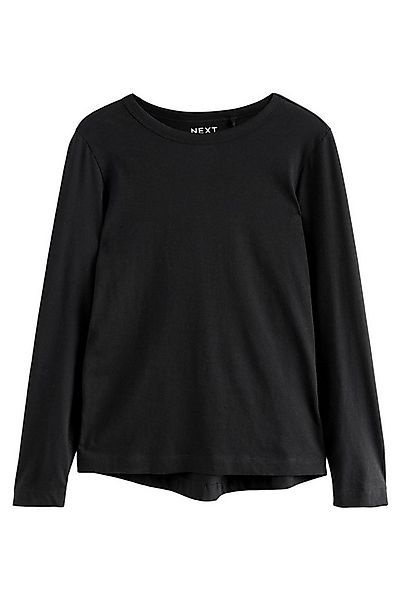 Next Langarmshirt T-Shirt aus 100 % Baumwolle (1-tlg) günstig online kaufen