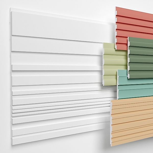 HEXIMO Wanddekoobjekt HLM-8-01 (Lamellenwand (Musterstück) aus günstig online kaufen