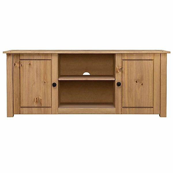 Tv-schrank 120 X 40 X 50 Cm Massivholz Panama-kiefer günstig online kaufen