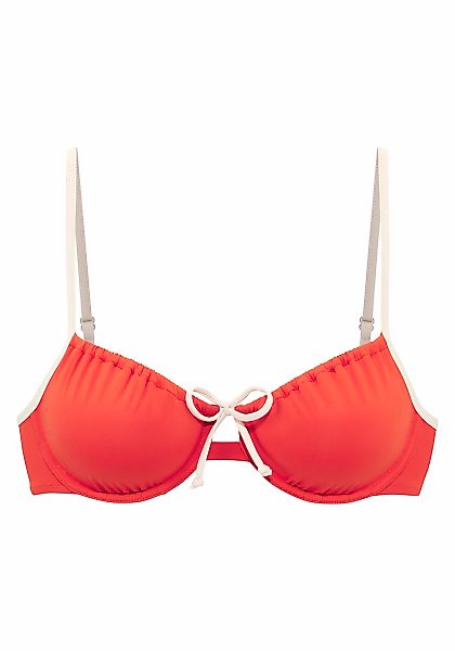Copenhagen Studios Bügel-Bikini-Top "Emma", mit Kontrastdetails günstig online kaufen