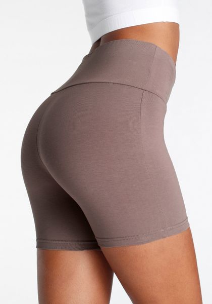 LASCANA Shorts mit breitem Bündchen und günstig online kaufen