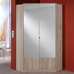 Kleiderschrank für Ecken Spiegel günstig online kaufen