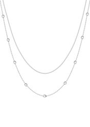 Hey Happiness Edelstahlkette Layer Collier Kugeln, günstig online kaufen