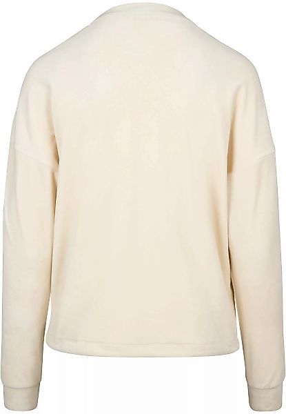 URBAN CLASSICS Sweatshirt "Urban Classics Damen Ladies Oversized Velvet Cre günstig online kaufen