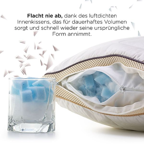 Vitapur Schlafkissen NEO Kinderkopfkissen 40x60cm für günstig online kaufen