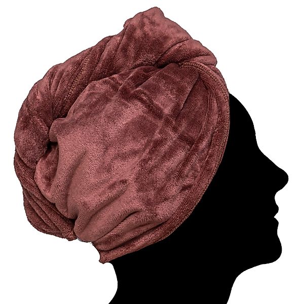 cosey Turban-Handtuch Mikrofaser Turban-Handtuch - Kopf-Handtuch, günstig online kaufen